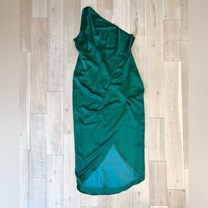 One shoulder strap dress